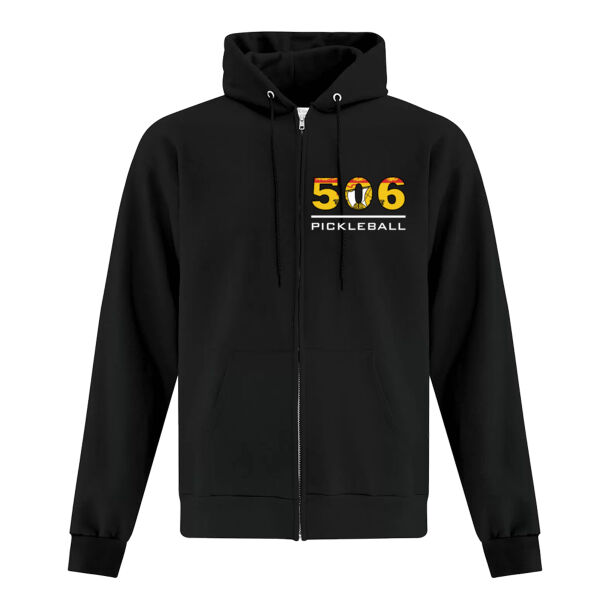 EVERYDAY FLEECE FULL ZIP HOODIE *Embroidered Logo* Personalized Thumbnail