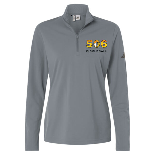 Adult - Adidas Women's Lightweight Quarter-Zip Pullover Thumbnail